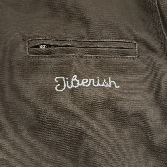 Jiberish Duck Canvas Work Jacket (Walnut) - Size Medium - Picture 2 of 4